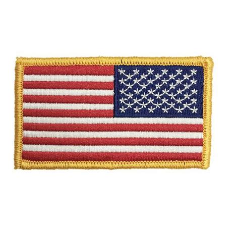 reverse-side full-color u.s. flag cloth replica|us flag color patch.